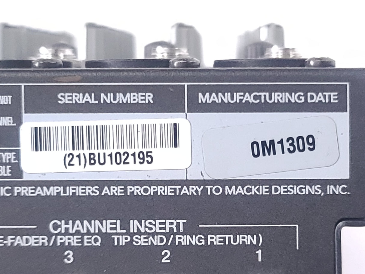 Mackie 1202-VLZ Pro 12-Channel Mic/Line Mixer