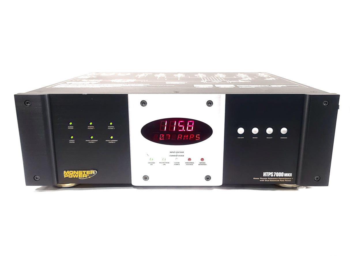 Monster Power HTPS 7000 MKII Home Theatre Reference Power Source in Original Box