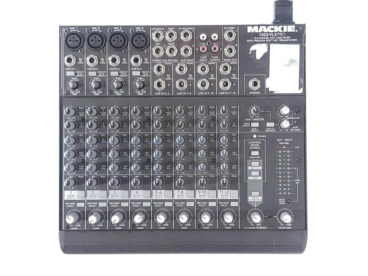 Mackie 1202-VLZ Pro 12-Channel Mic/Line Mixer