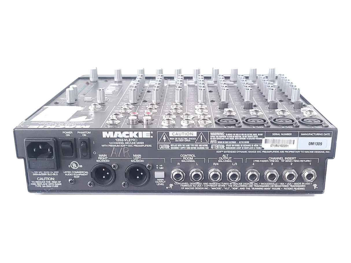 Mackie 1202-VLZ Pro 12-Channel Mic/Line Mixer