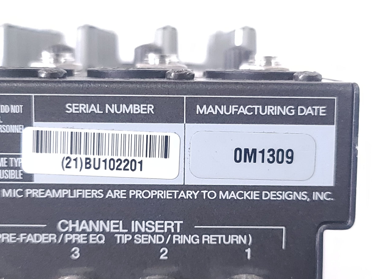 Mackie 1202-VLZ Pro 12-Channel Mic/Line Mixer