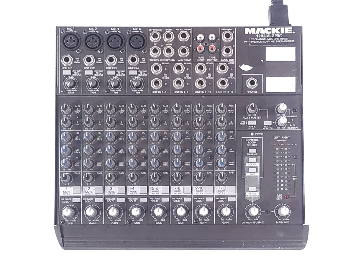 Mackie 1202-VLZ Pro 12-Channel Mic/Line Mixer
