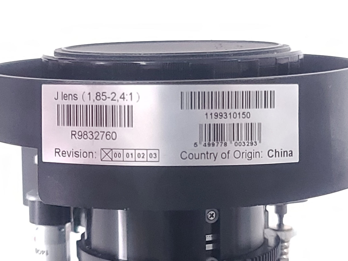 Barco R9832760 (1.85-2.40:1) Zoom Projection Lens