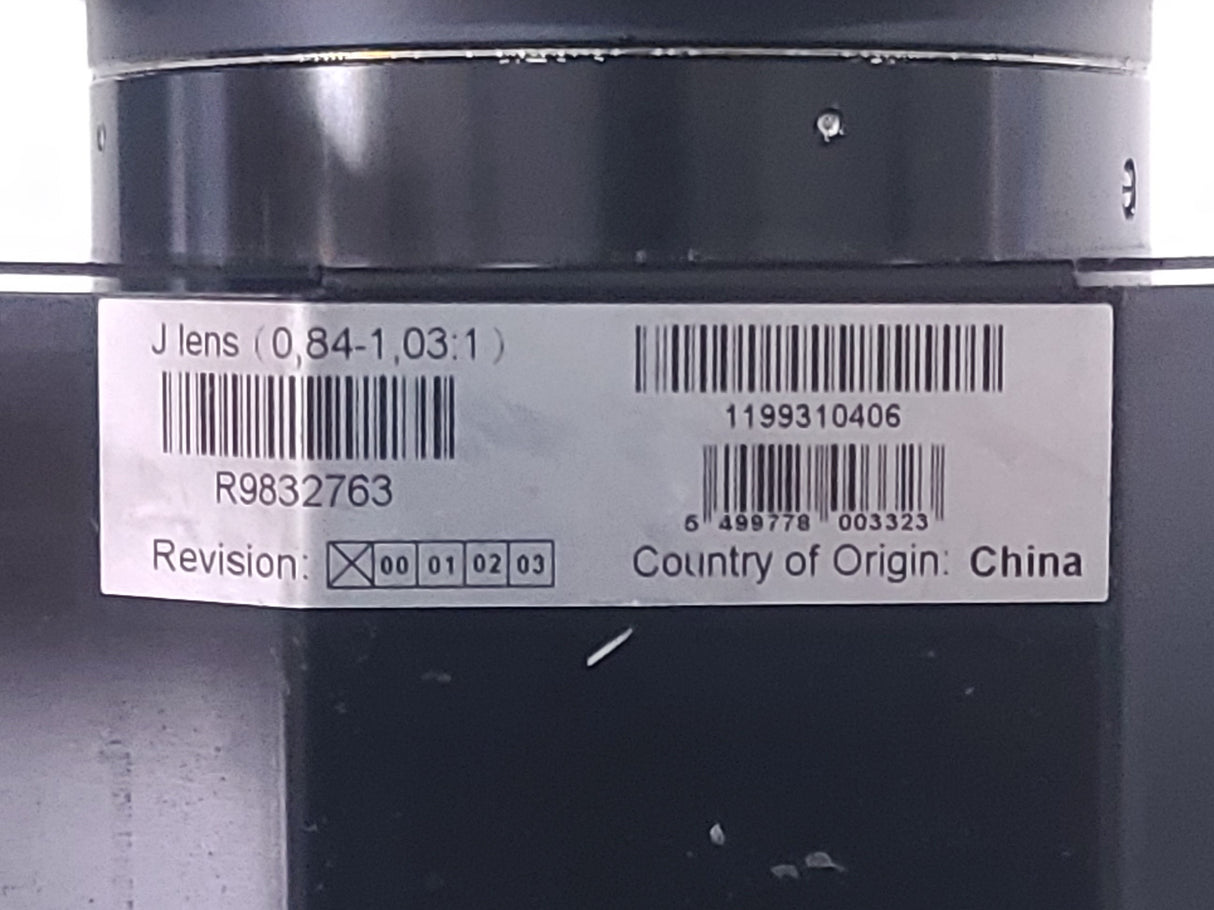 Barco R9832763 (0.84-1.03:1) Short Throw Projection Lens