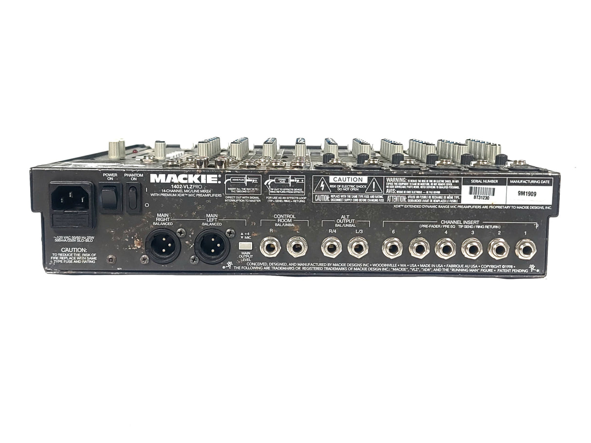 Mackie 1402-VLZ Pro 14-Channel Mic/Line Mixer