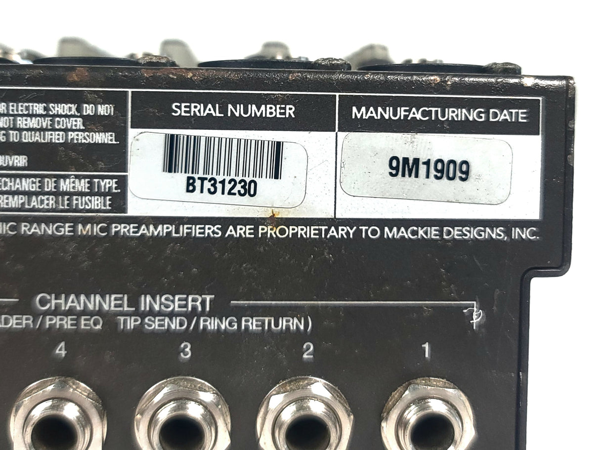 Mackie 1402-VLZ Pro 14-Channel Mic/Line Mixer