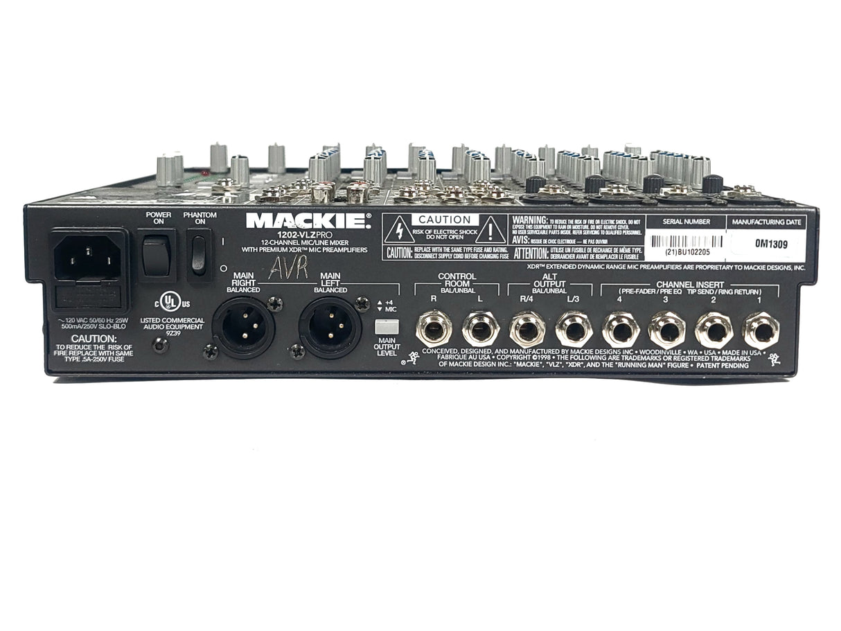 Mackie 1202-VLZ Pro 12-Channel Mic/Line Mixer