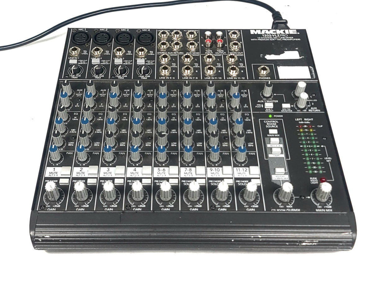 Mackie 1202-VLZ Pro 12-Channel Mic/Line Mixer