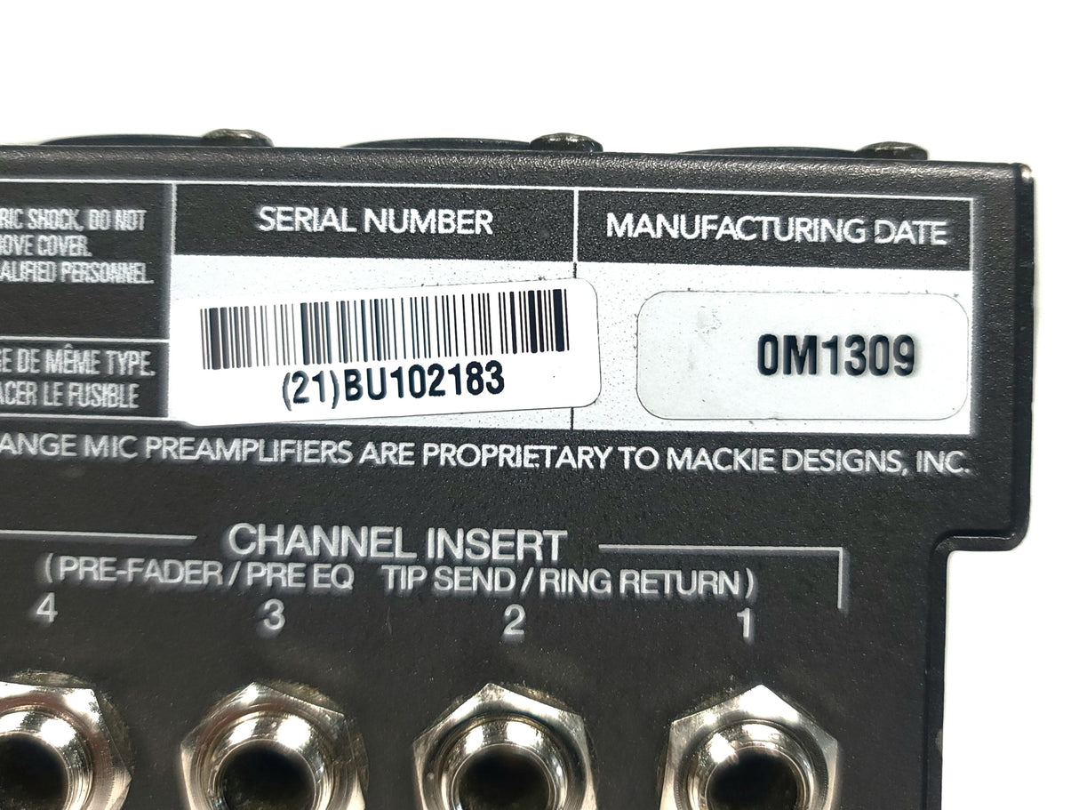 Mackie 1202-VLZ Pro 12-Channel Mic/Line Mixer