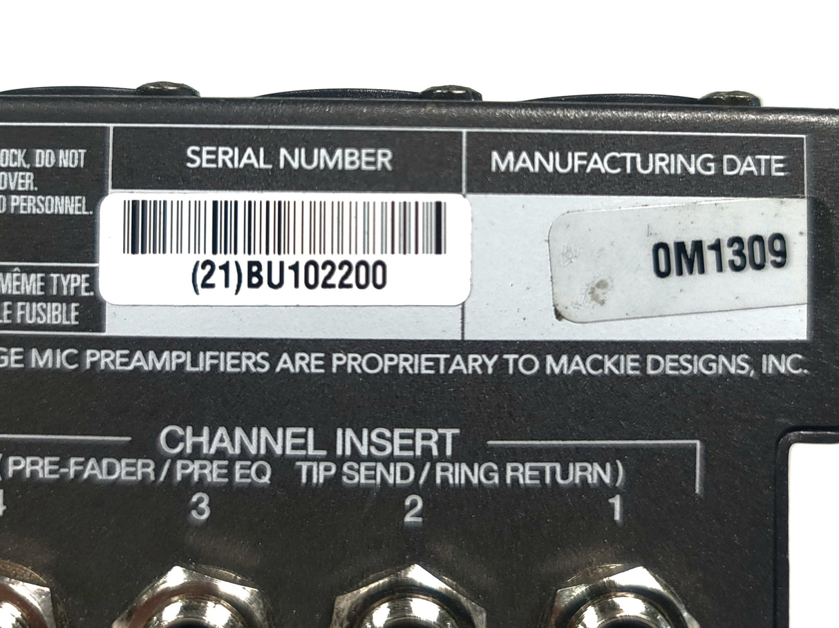 Mackie 1202-VLZ Pro 12-Channel Mic/Line Mixer