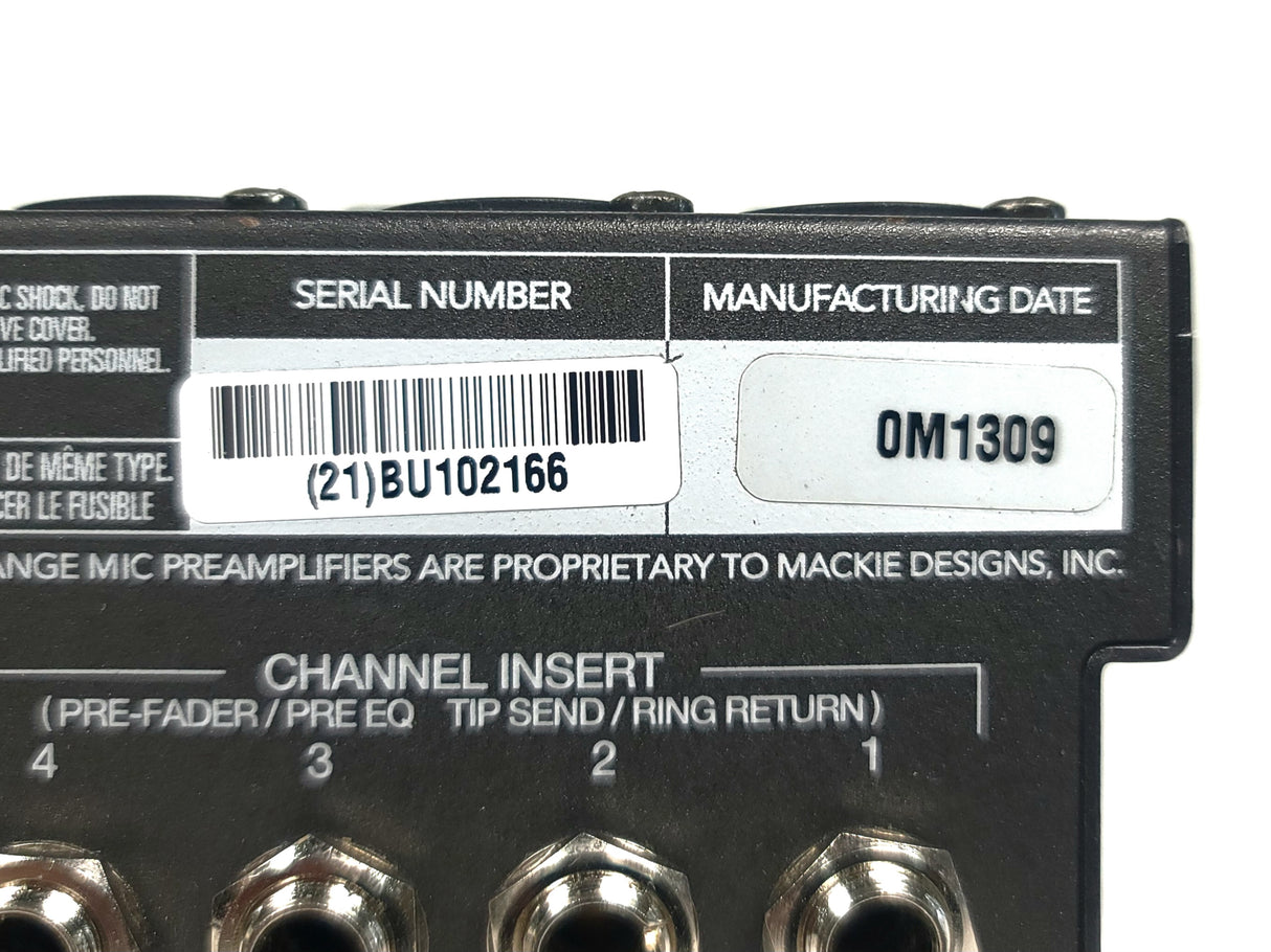 Mackie 1202-VLZ Pro 12-Channel Mic/Line Mixer