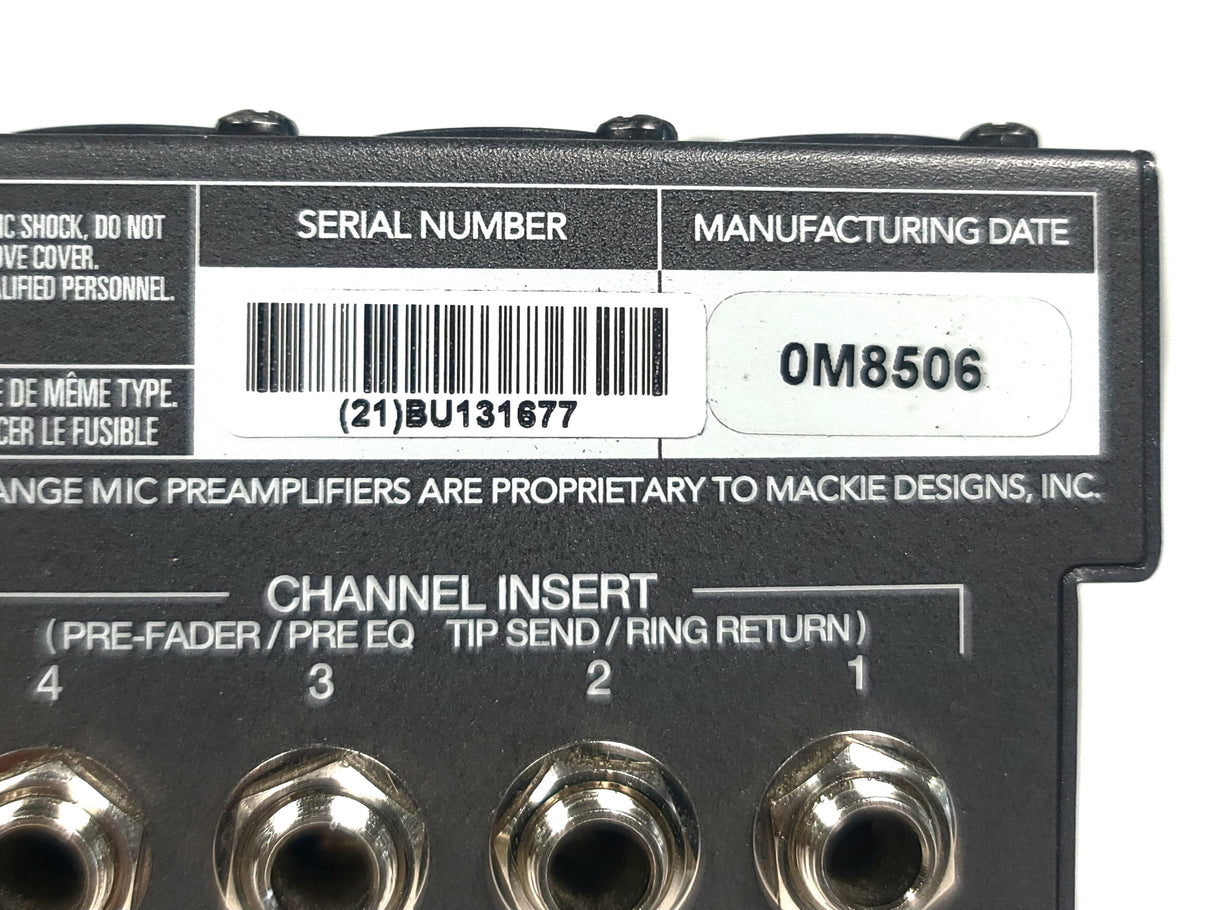 Mackie 1202-VLZ Pro 12-Channel Mic/Line Mixer