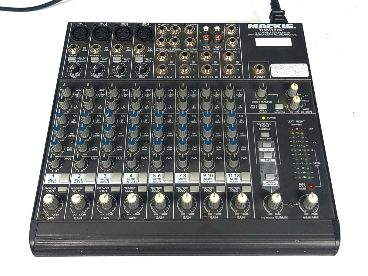 Mackie 1202-VLZ Pro 12-Channel Mic/Line Mixer
