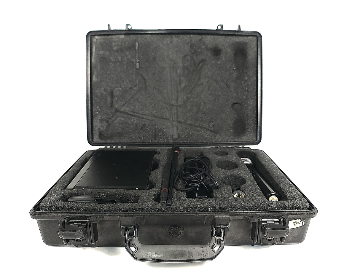 Shure ULXP4 Wireless Receiver Kit (J1: 554-590MHz) w/ Accessories in Pelican 1490 Case