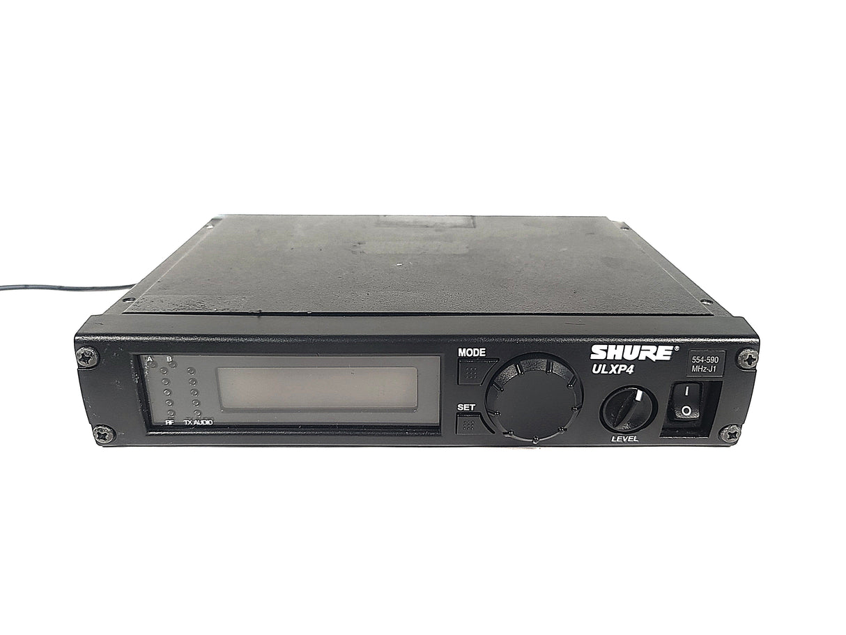 Shure ULXP4 Wireless Receiver Kit (J1: 554-590MHz) w/ Accessories in Pelican 1490 Case