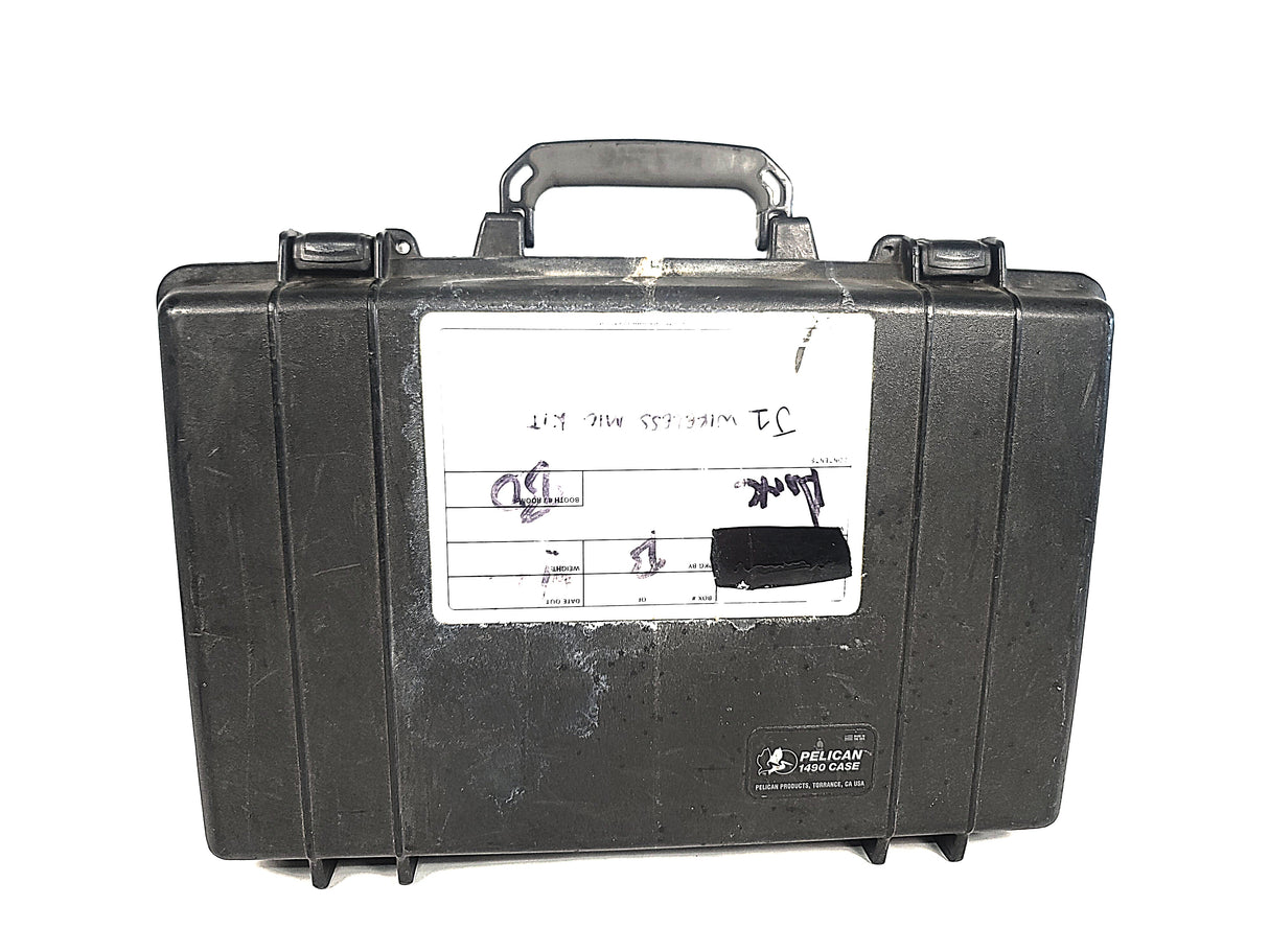 Shure ULXP4 Wireless Receiver Kit (J1: 554-590MHz) w/ Accessories in Pelican 1490 Case