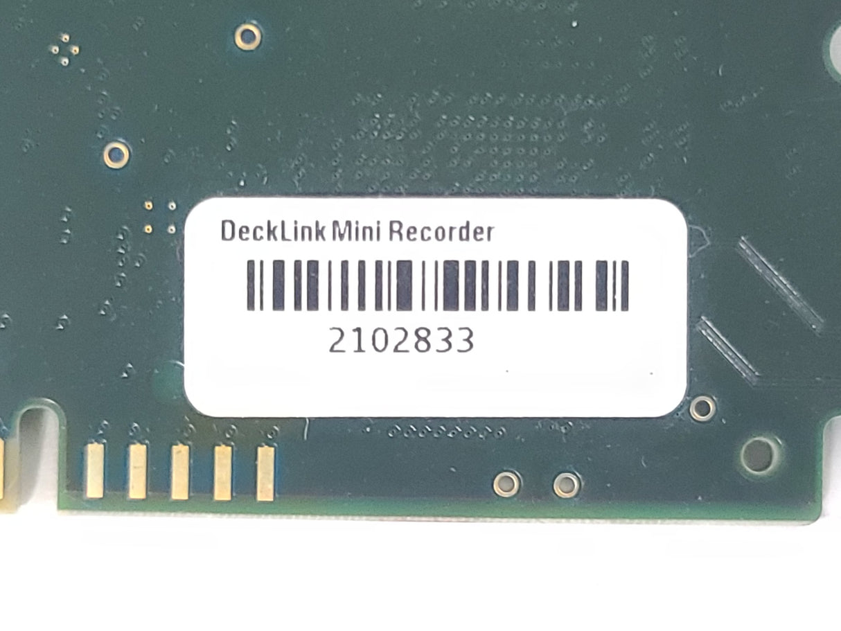 Blackmagic Design BMDPCB217D1 DeckLink Mini Recorder