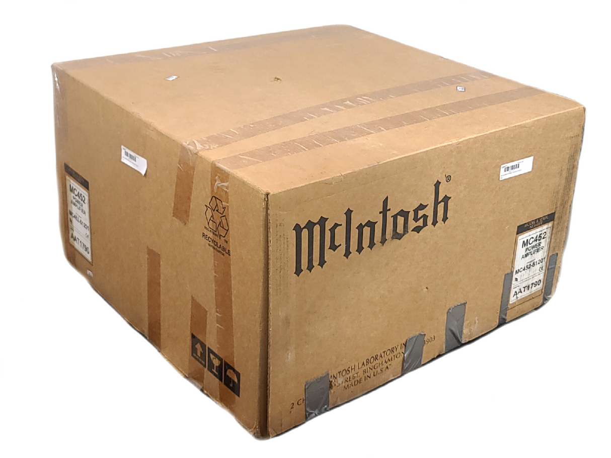 McIntosh MC452 Power Amplifier in Original Box