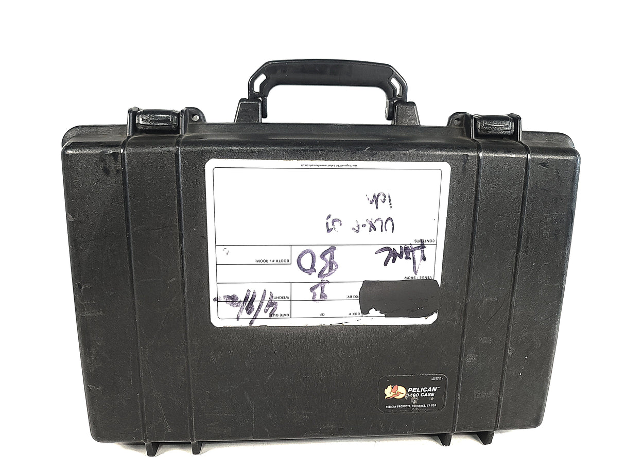 Shure ULXP4 Wireless Receiver Kit (J1: 554-590MHz) w/ Accessories in Pelican 1490 Case