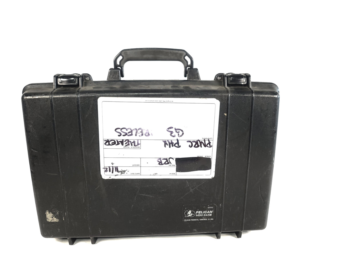 Shure ULXP4 Wireless Receiver Kit (G3: 470-506MHz) w/ Accessories in Pelican 1490 Case