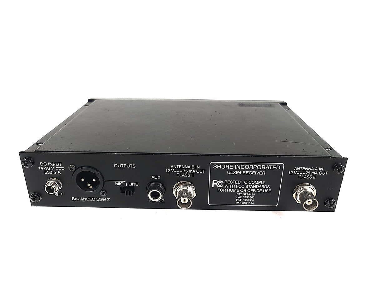 Shure ULXP4 Wireless Receiver Kit (G3: 470-506MHz) w/ Accessories in Pelican 1490 Case