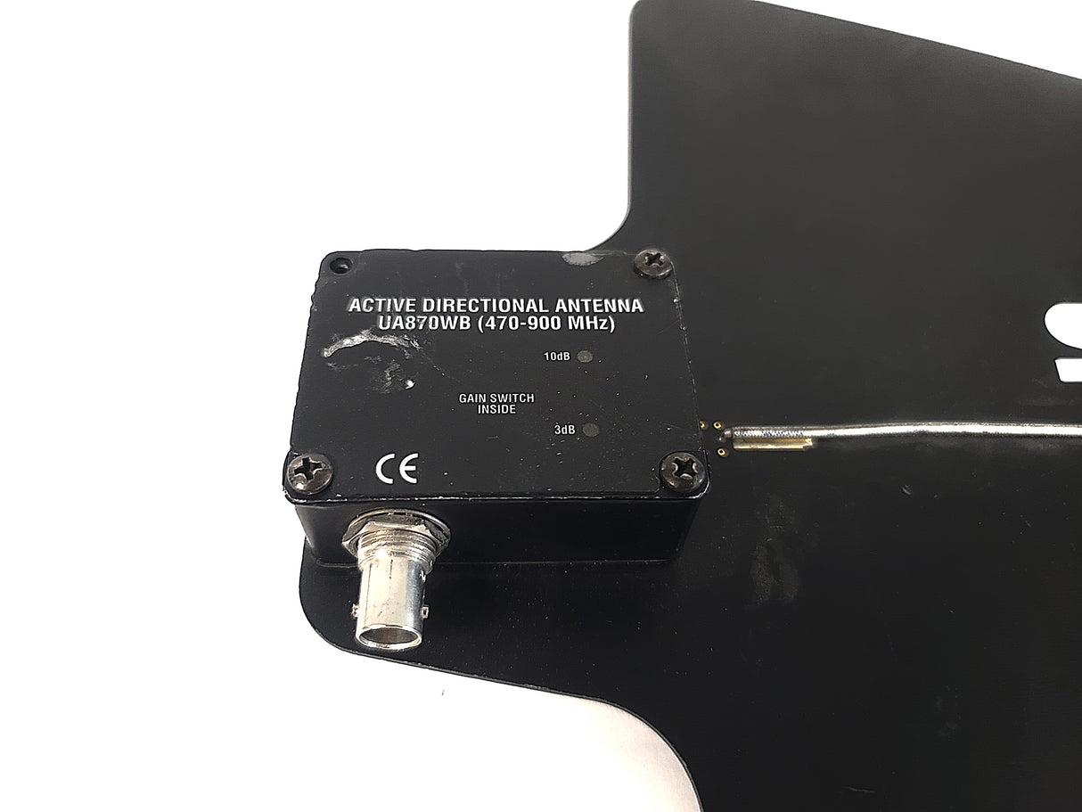 Shure UA870WB Active Directional Antenna (470-900 MHz)