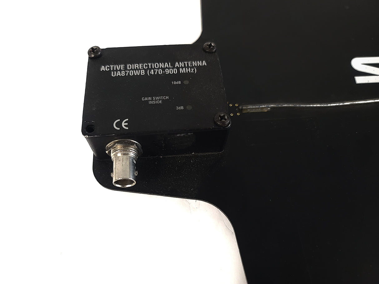 Shure UA870WB Active Directional Antenna (470-900 MHz)
