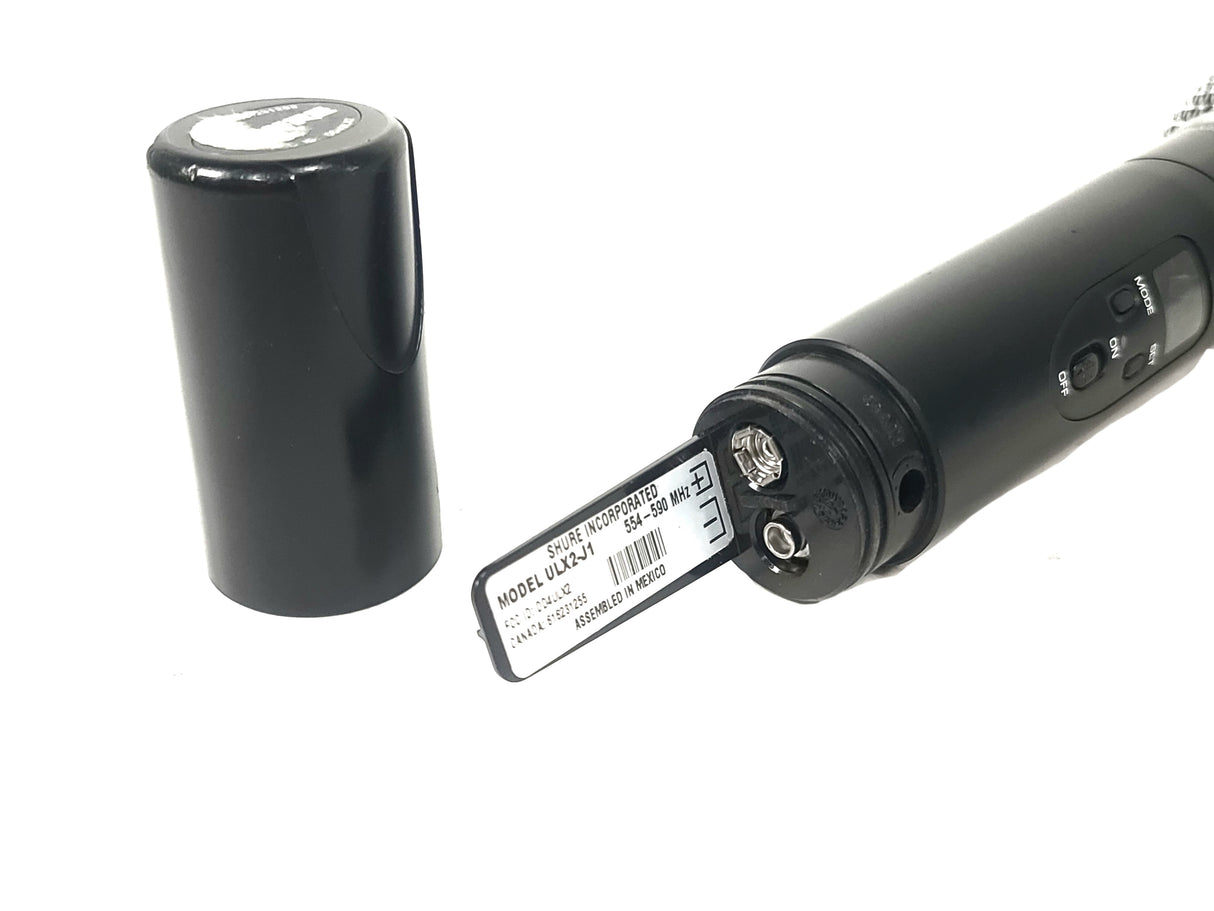 Shure ULX2 Hand Held Microphone (J1: 554-590 MHz) w/ Shure SM58