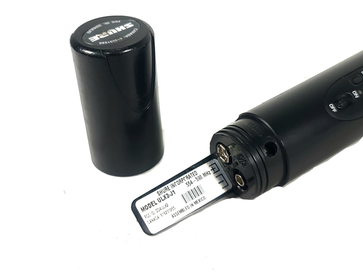 Shure ULX2 Hand Held Microphone (J1: 554-590 MHz) w/ Shure SM58