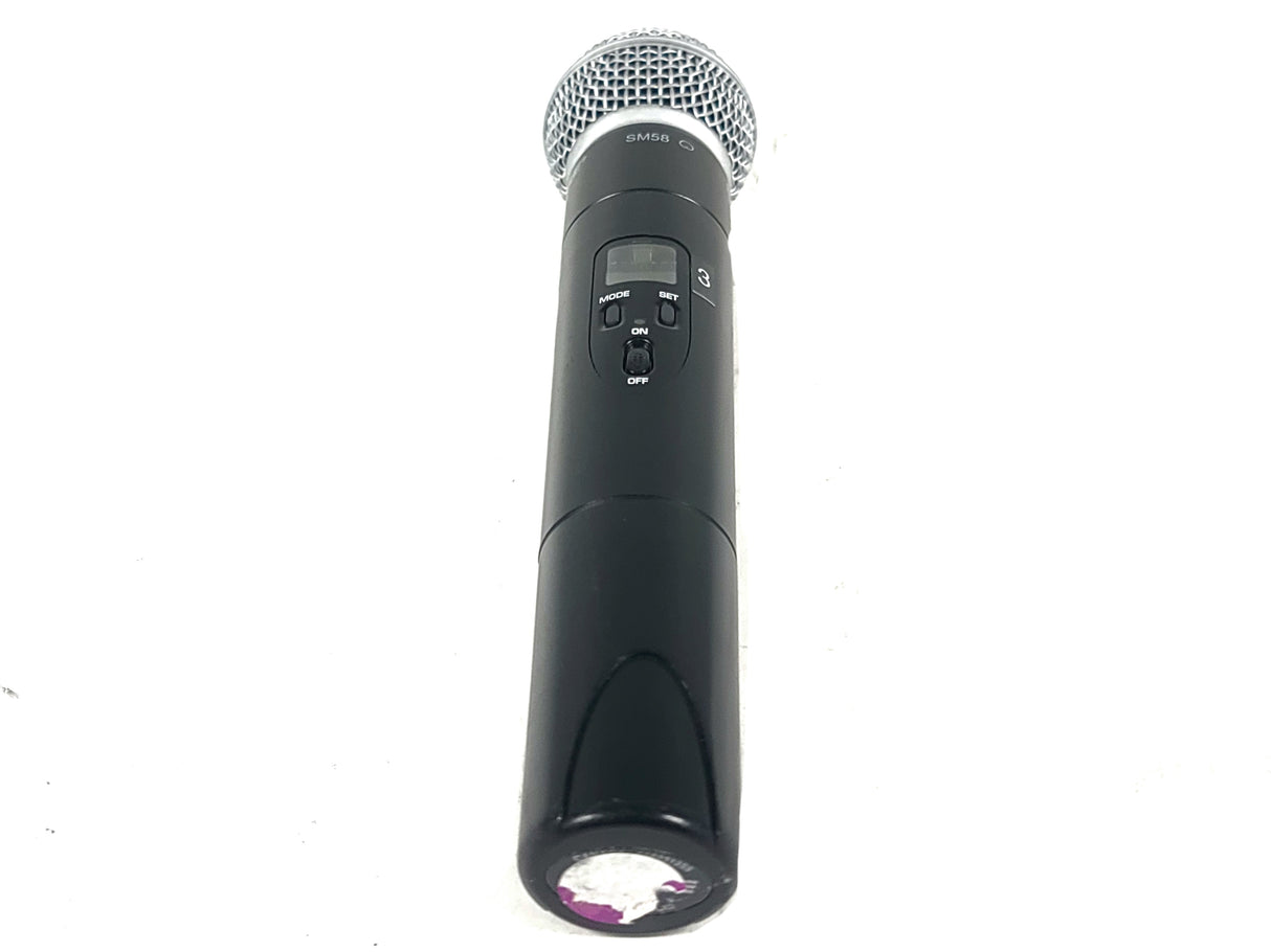 Shure ULX2 Hand Held Microphone (J1: 554-590 MHz) w/ Shure SM58