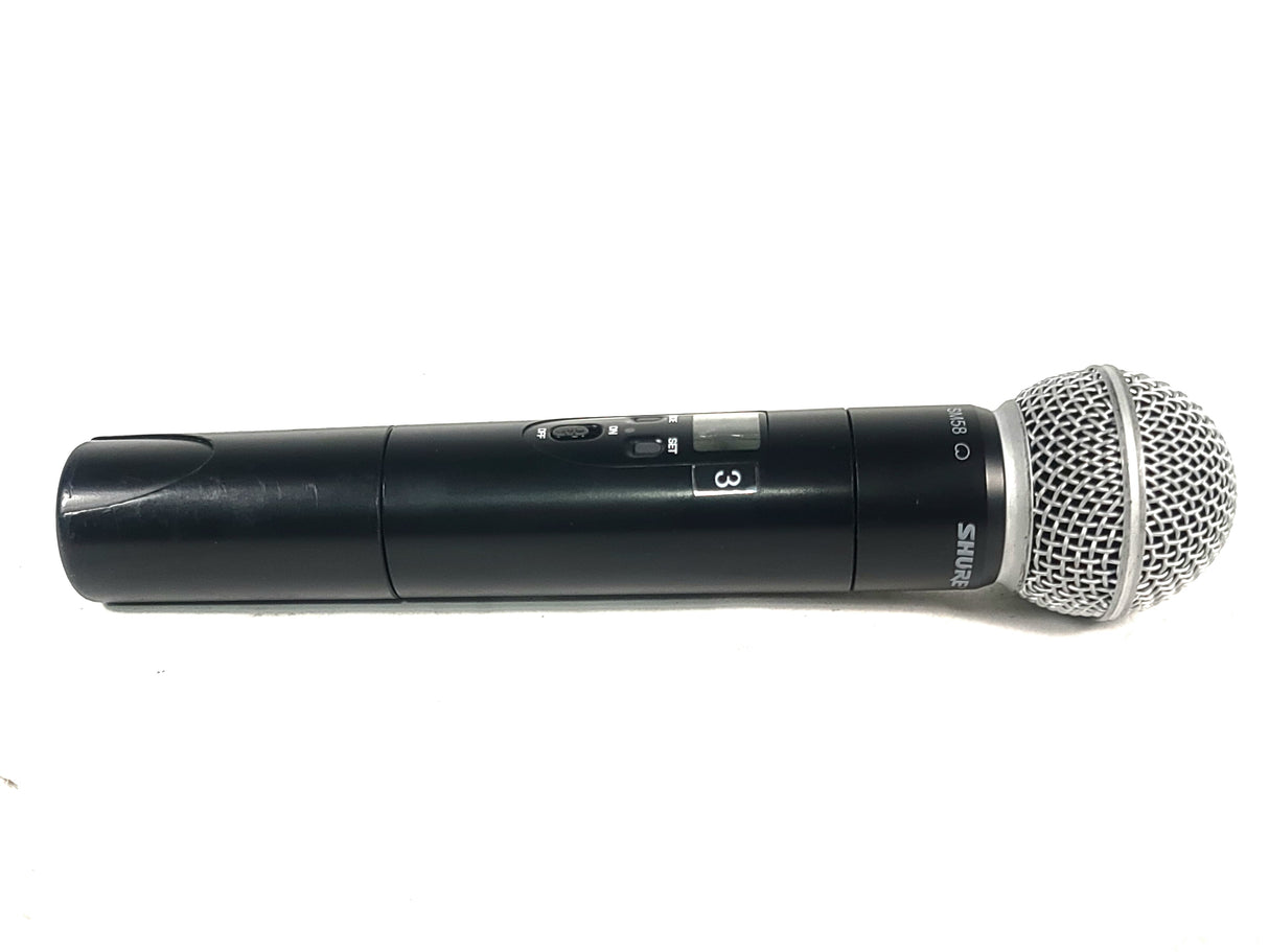 Shure ULX2 Hand Held Microphone (J1: 554-590 MHz) w/ Shure SM58