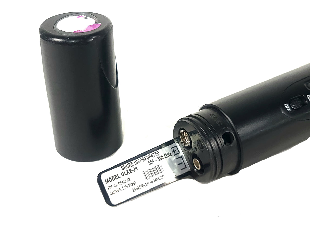 Shure ULX2 Hand Held Microphone (J1: 554-590 MHz) w/ Shure SM58