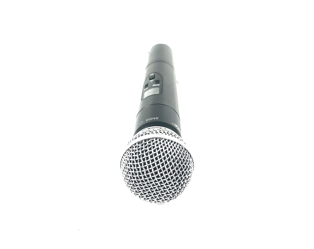 Shure ULX2 Hand Held Microphone (J1: 554-590 MHz) w/ Shure SM58 (BAD CAPSULE)