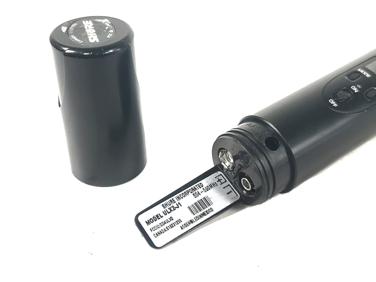 Shure ULX2 Hand Held Microphone (J1: 554-590 MHz) w/ Shure SM58