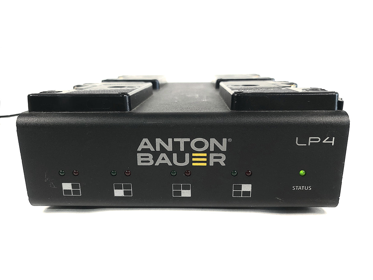 Anton Bauer 8475-0126 LP4 Quad Gold Mount Charger
