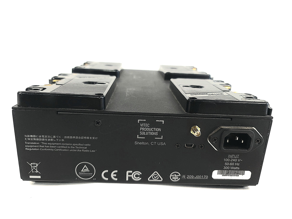 Anton Bauer 8475-0126 LP4 Quad Gold Mount Charger