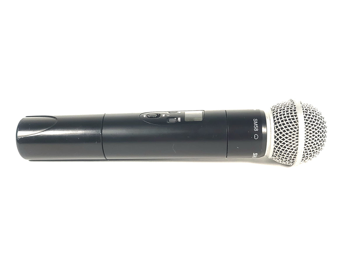 Shure ULX2 Hand Held Microphone (J1: 554-590 MHz) w/ Shure SM58