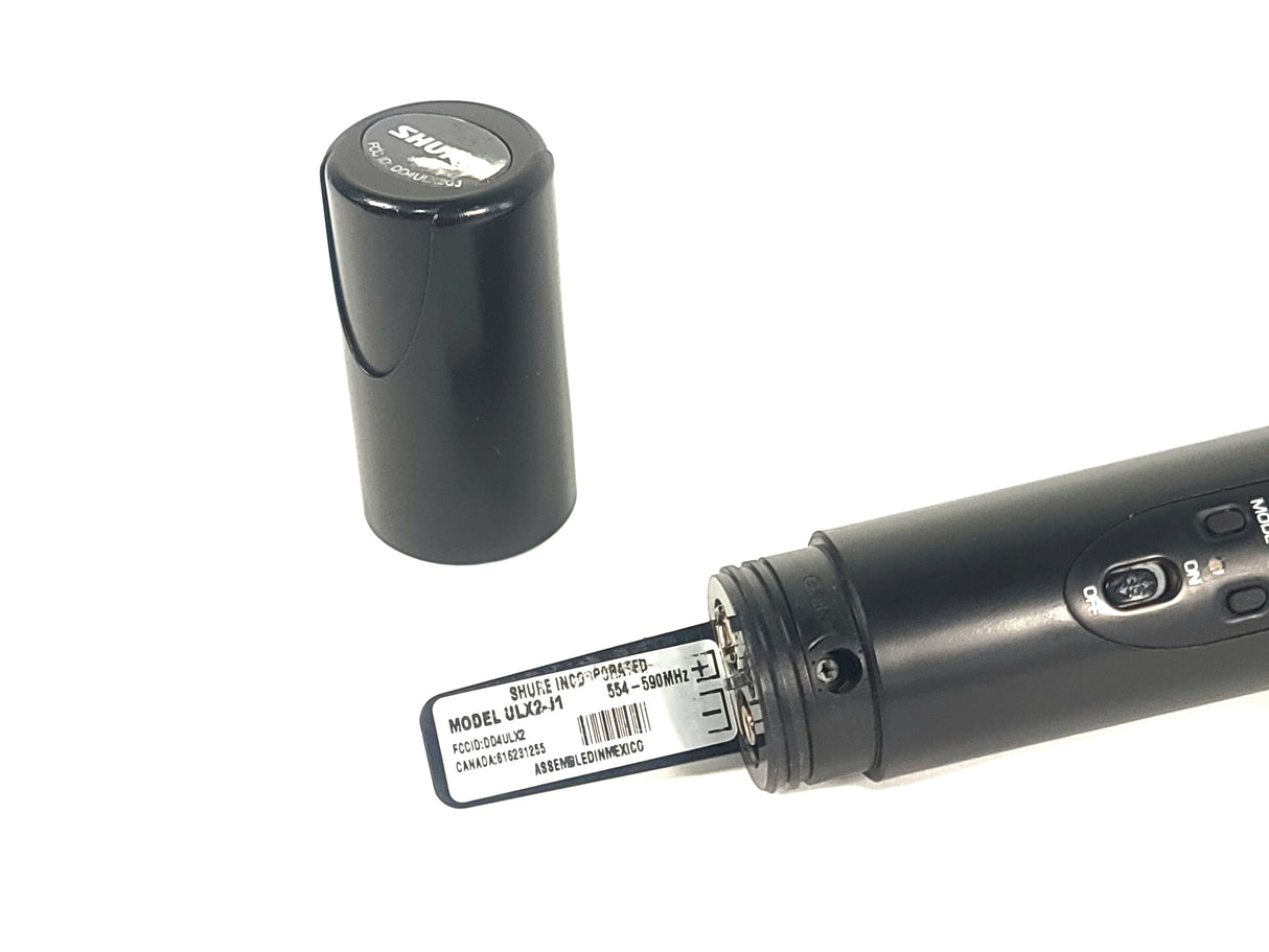Shure ULX2 Hand Held Microphone (J1: 554-590 MHz) w/ Shure SM58
