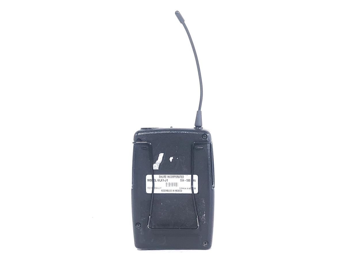 Shure ULXP4 Wireless Receiver Kit (J1: 554-590MHz) w/ Accessories in Pelican 1490 Case