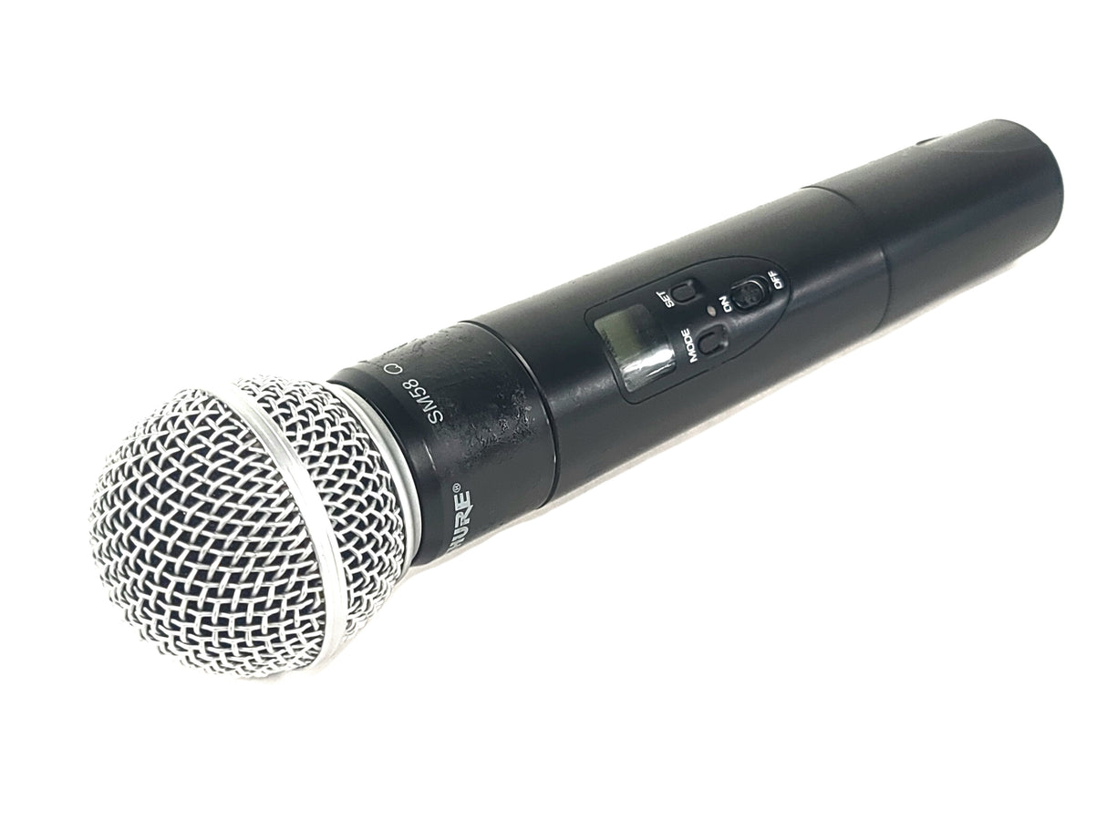 Shure ULX2 Hand Held Microphone (J1: 554-590 MHz) w/ Shure SM58