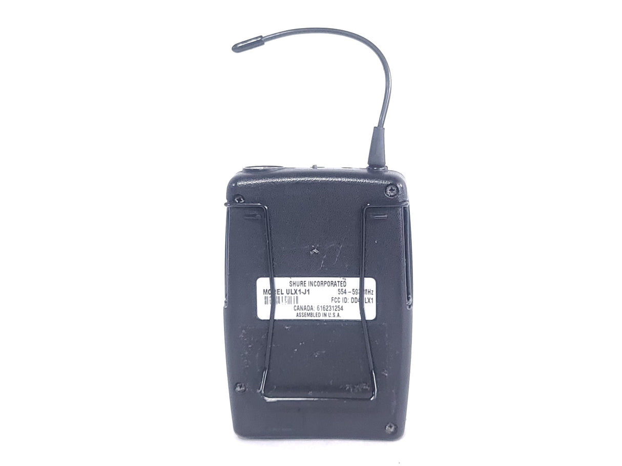 Shure ULXP4 Wireless Receiver Kit (J1: 554-590MHz) w/ Accessories in Pelican 1490 Case