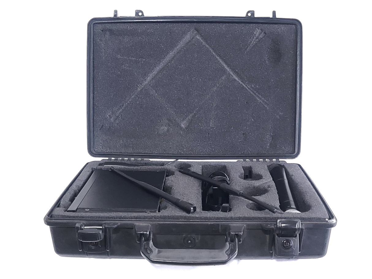 Shure ULXP4 Wireless Receiver Kit (J1: 554-590MHz) w/ Accessories in Pelican 1490 Case