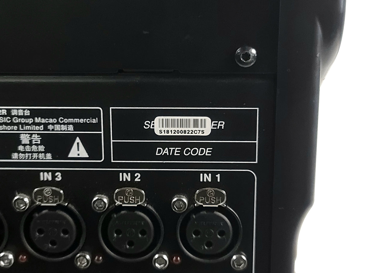 Midas M32R LIVE Digital Console for Live Performance and Studio Recording w/ Klark Teknik DN32-USB Option Card