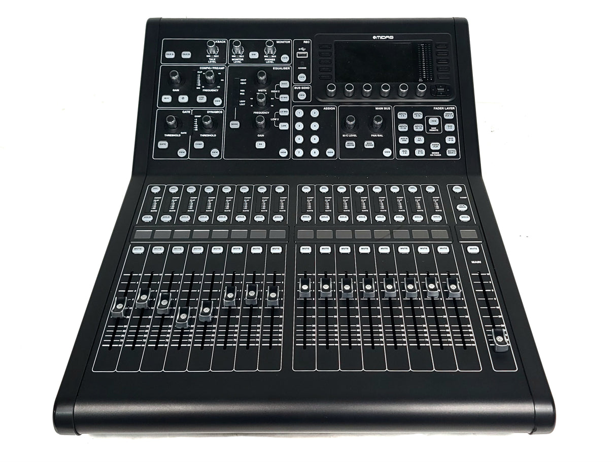 Midas M32R LIVE Digital Console for Live Performance and Studio Recording w/ Klark Teknik DN32-USB Option Card