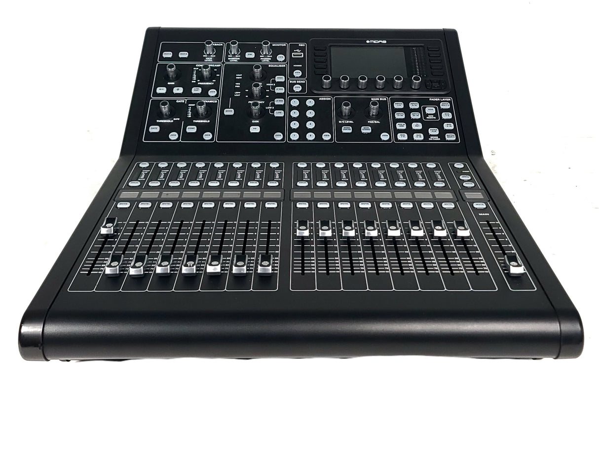 Midas M32R LIVE Digital Console for Live Performance and Studio Recording w/ Klark Teknik DN32-USB Option Card