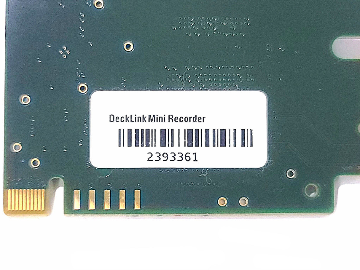 Blackmagic Design BMDPCB217D1 DeckLink Mini Recorder