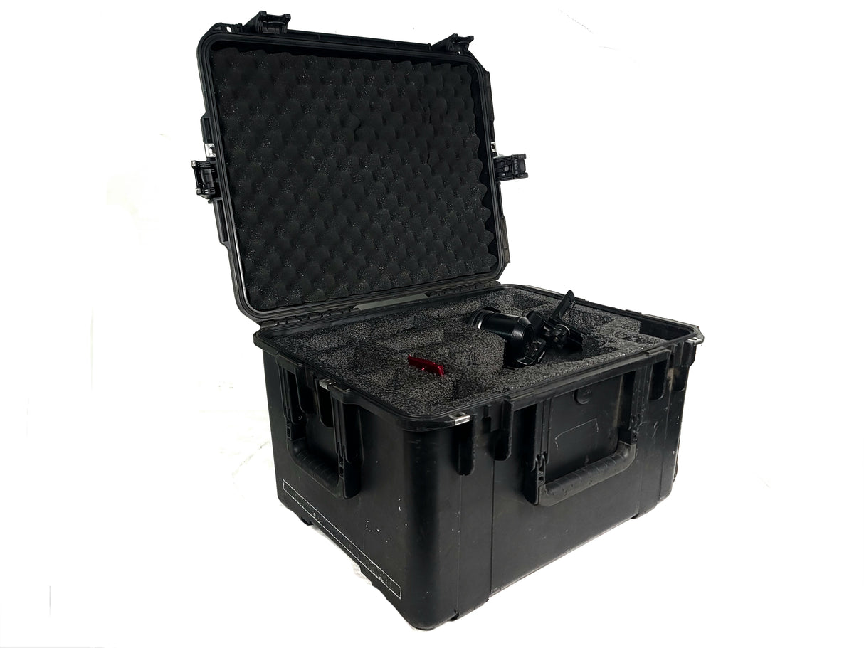 Sony PMW-F5 Solid-State Memory Handheld Camcorder w/ Sony DVF-EL100 View Finder, Lens Adapter & Mounts in Rolling Hard Case