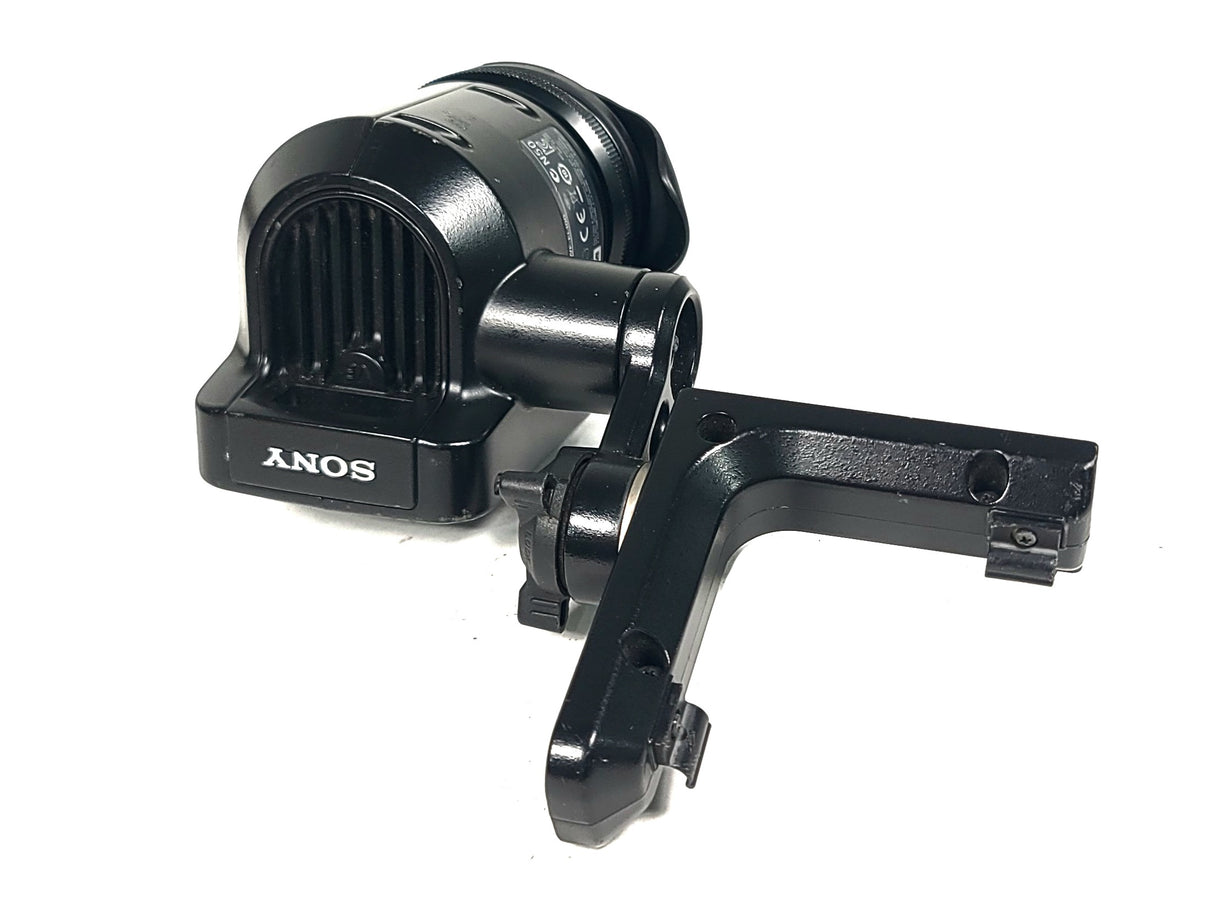 Sony PMW-F5 Solid-State Memory Handheld Camcorder w/ Sony DVF-EL100 View Finder, Lens Adapter & Mounts in Rolling Hard Case