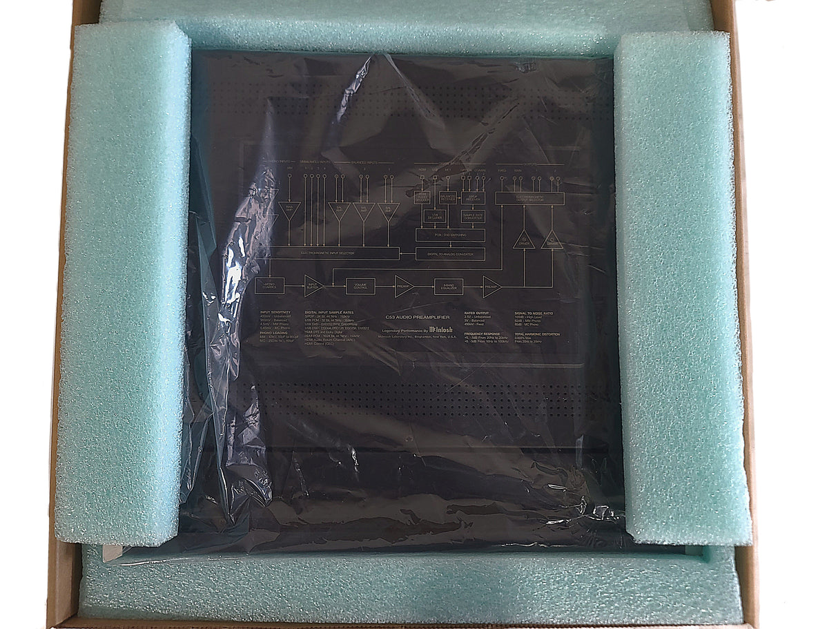 McIntosh C53 2-Channel Solid State Preamplifier in Original Box