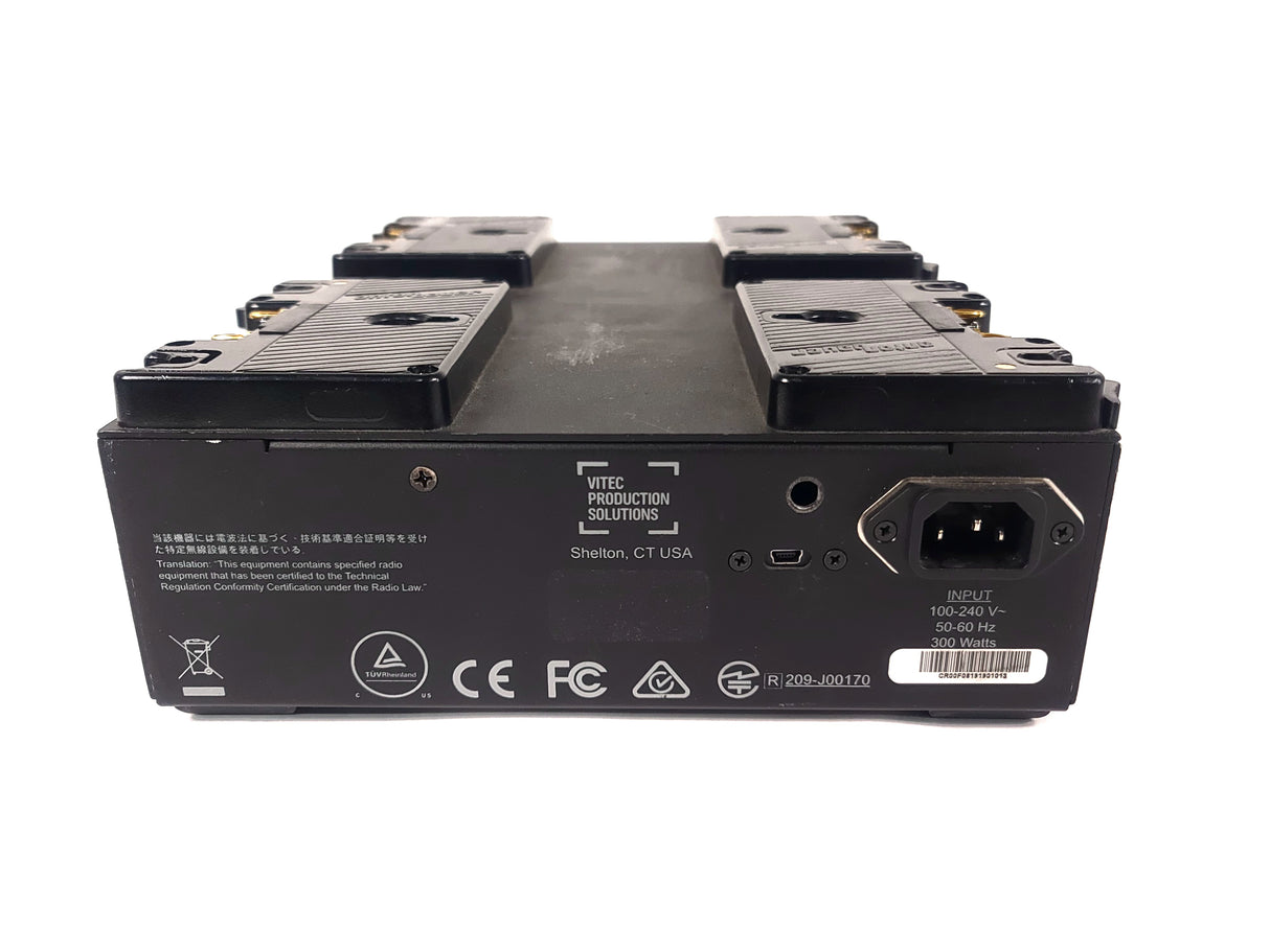 Anton Bauer 8475-0126 LP4 Quad Gold Mount Charger